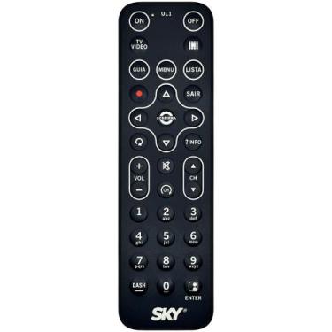 Imagem de Controle Remoto Para Sky Ul1 Hdtv Zapper Slim Novo Hd Slim