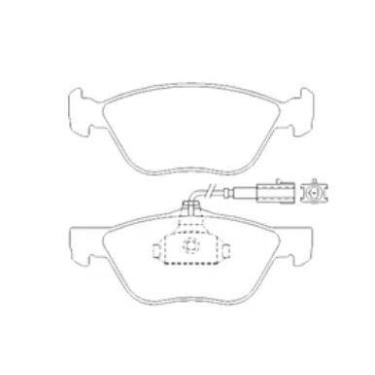 Imagem de Pastilha De Freio 155 2.0 Dianteira Sistema Teves 1180 Syl