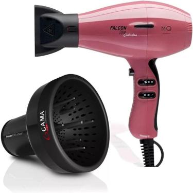 Imagem de Kit - Secador Mq Falcon Ion Collection Pink 2100W 220V + Difusor De Ar Gama Universal