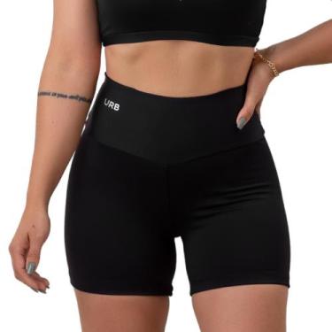 Imagem de Bermuda short feminina academia fitness esportiva com forro - urbativa