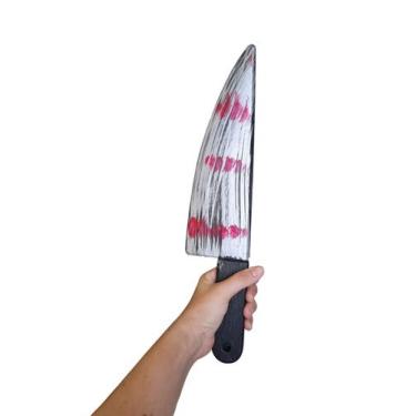 Imagem de Fantasia Facão grande com mancha de sangue Haloween - Lynx produções
