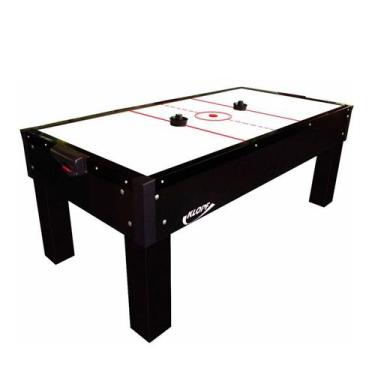 Imagem de MESA DE AERO HOCKEY COM KIT 2 Rebatedores, 2 Discos - 1048 KLOPF