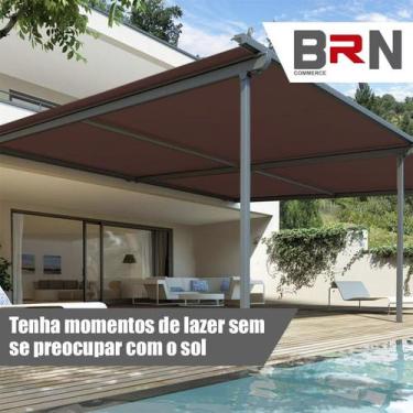 Imagem de Lona Dupla Face 500 5 Metros - BRN Commerce, Marrom