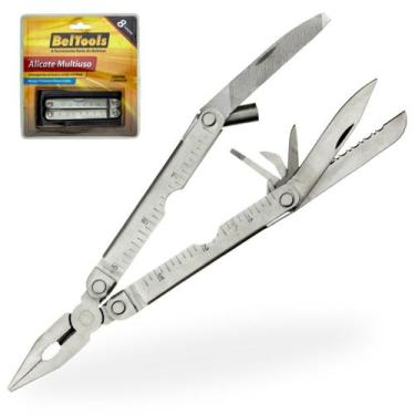Imagem de Alicate Multiuso Aço Inox 8 Funções Beltools