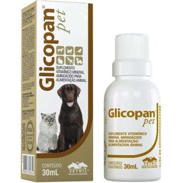 Imagem de Glicopan Pet Vetnil Para Cães E Gatos 30ml