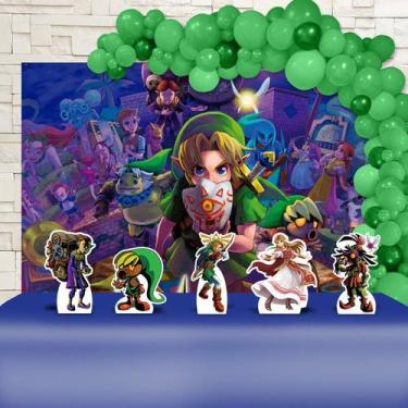 Imagem de Kit Festa Ouro The Legend of Zelda - IMPAKTO VISUAL