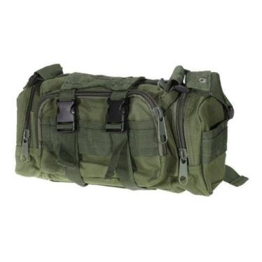 Imagem de Bornal Militar Pouchete Molle Bolsa Militar - OEM, Verde