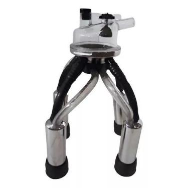 Imagem de Kit coletor de leite 450 ML, base Inox, e teteiras nacional.  - Prime