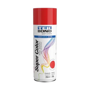 Imagem de Tinta Spray Uso Geral 350ml 250G - Tekbond Vermelho