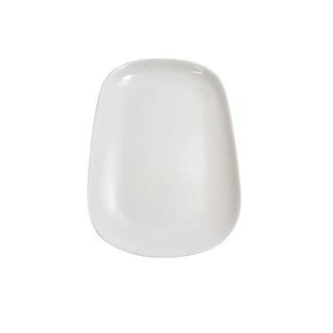 Imagem de 2 Bandeja Forma Rasa Gourmet 20 X 12 Cm Melamina branca - ARCÓLOR