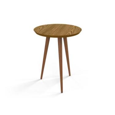 Imagem de Mesa Apoio Luna 530 Patrimar Móveis, Cumarú