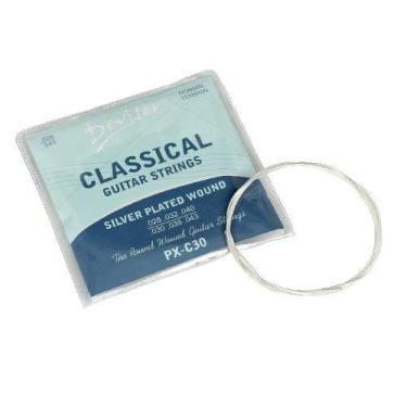 Imagem de Kit 15 encordoamentos land para violão nylon px-c30