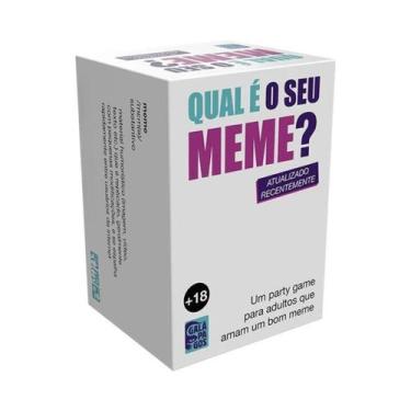 Imagem de Jogo De Cartas Party Game Para Adultos Qual É O Seu Meme - Galápagos