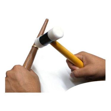 Imagem de Tribulet De Madeira Redondo 260mm Aliança Moeda Ourives - 44170010