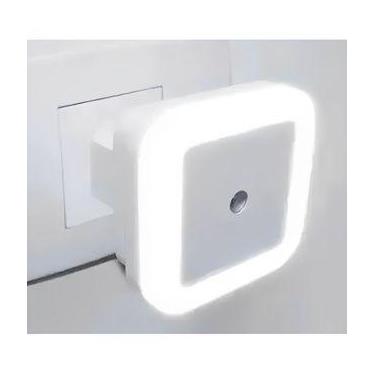 Imagem de Luz Noturna LED Luminária Abajur de Tomada Com Sensor Automático - Vil