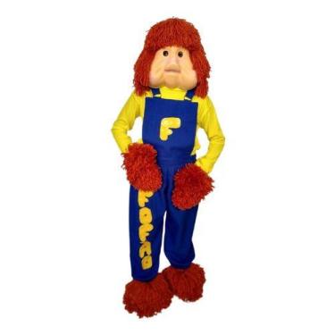 Imagem de Fantasia Fofão Completa E.v.a,infantil,até 7 Anos,mascote - Palhaçaria