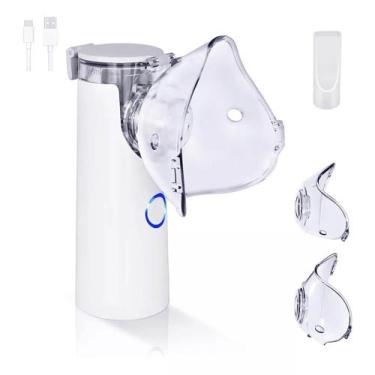 Imagem de Nebulizador Recarregável Inalador Ultrassônico Envio Rápido - TATUDEBO