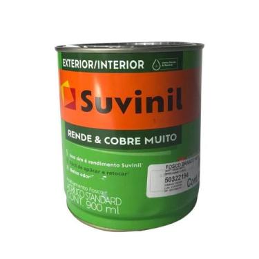 Imagem de Tinta acrílica parede antimofo fosco branco 0,9 litros rende e cobre m