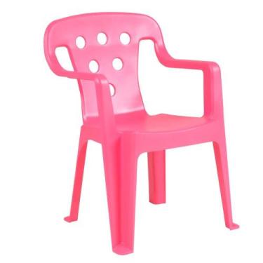 Imagem de Cadeira Plástica Infantil - Mor, Rosa