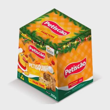 Imagem de Bifinho Mastigável Petiscão Petisquinho Para Cães Sabor Panetone 250g