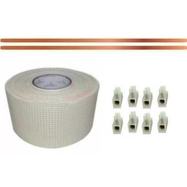 Imagem de Eletrofita 2 Pistas (20a): 2 Metros + 4 Conectores 20a.