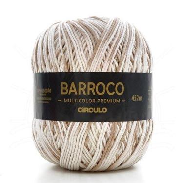 Imagem de Barbante Barroco Multicolor Premium 400g - CÍRCULO, 9900 AREIA