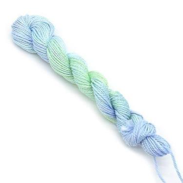 Imagem de Linha para Bordar Torçal Tie Dye Tons Pastéis Tingimento Artesanal - V