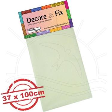 Imagem de Filme Termocolante sem Papel Siliconado 1m - Decore & Fix - Decorart