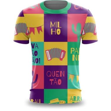 Imagem de Camiseta Camisa Festa Junina Arraia Quadrilha Xadrez 9 - A Fabriqueta,