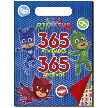 Imagem de Pj Masks Prancheta 365 Atividades + 365 Adesivos