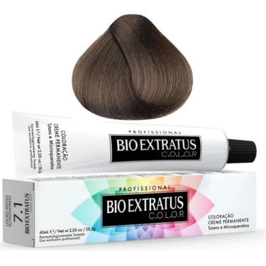 Imagem de Coloração Bio Extratus Color 7.1 Louro Médio Acinzentado