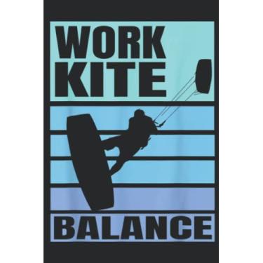 Imagem de Cool Kite Boarder Kitesurfer Kiteboarding Kite Surfing Saying: Lined Journal Notebook To Do Schedule, Medium 6x9 Inches, 100 Pages, Printed Cover