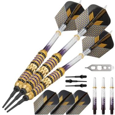 Imagem de Viper por GLD Products unissex adulto iper Wizard ponta macia dardos anéis roxos 18 gramas, roxo, 18 g EUA