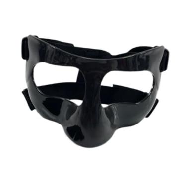 Imagem de Dynwave Protetor de nariz para nariz quebrado protetor facial com acolchoamento máscara facial esportiva para futebol softball, Quadro Completo