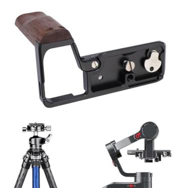 Imagem de Punho ZV-E10II, Punho Vertical, Placa de Liberação Rápida Integrada Em Forma de L, Furo de Parafuso de 1/4, Alça de Madeira Leve para Acessórios de Câmera ZV-E10II