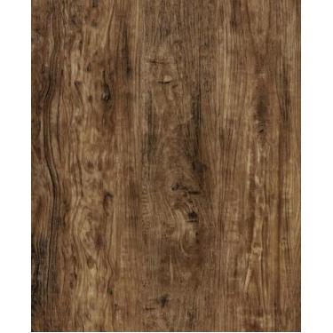 Imagem de Abyssaly Papel de parede de contato de grão de madeira para armários, papel de parede de descascar e colar de madeira marrom, papel de parede decorativo autoadesivo removível para locatários 45 x