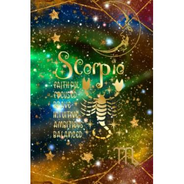 Imagem de Scorpio Zodiac Journal: Horoscope Notebook
