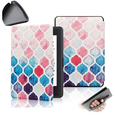 Imagem de GUKSRASO Capa para Uma Edição de 7 Polegadas 2024 Kindle Paperwhite/Signature (12ª Geração) e Kindle Colorsoft Signature Edition ， Com Alça de Mão e Tampa Traseira de TPU Soft