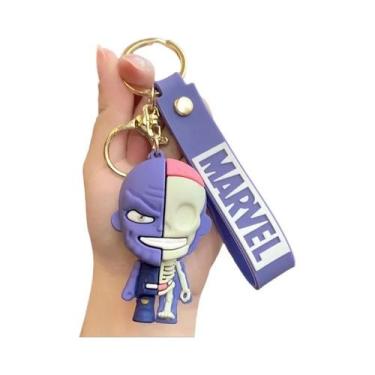 Imagem de Chaveiro Kawaii Homem-Aranha - Figura de Ação para Mochila ou Bolsa In