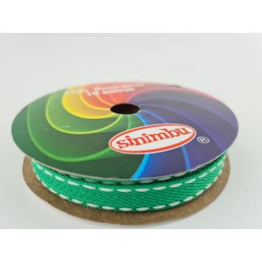 Imagem de Fita Jeans Sinimbu Cor 03 Verde - 10mm / 10 metros