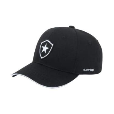 Imagem de Boné Botafogo Preto - Supercap, Preto