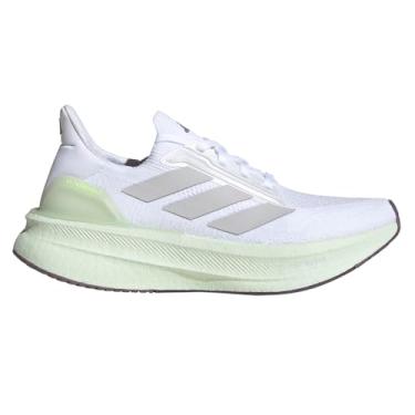 Imagem de adidas Tênis de corrida feminino Ultraboost Ultra Boost 5X - Branco, Branco, 36