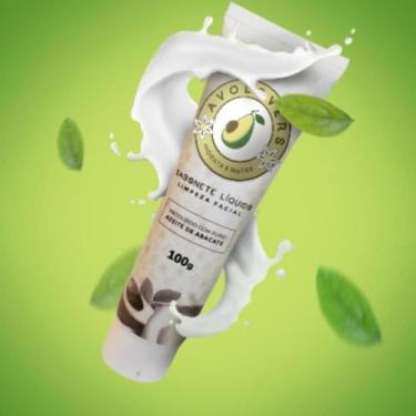 Imagem de Sabonete Líquido Limpeza Facial 100g Azeite de Abacate - Avolovers