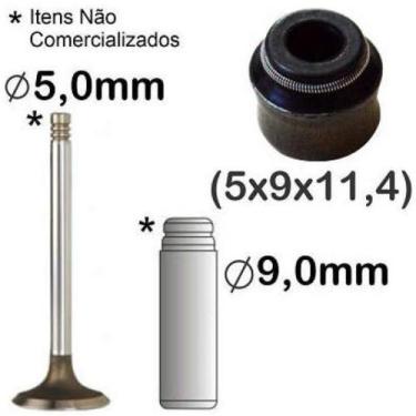 Imagem de Jogo de retentores da haste de válvula Jac T5 2016 a 2019 - BASTOS