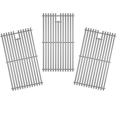 Imagem de Grelha para Charbroil Tru Infrared 4 Queimadores 463242715 463242716 463276016 466242715 466242716 G533-0009-W1A, Peças de Reposição de Grelha para Nexgrill 720-0882A BHG 720-0 882, 43 cm, aço