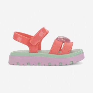Imagem de Sandália Infantil Menina Zaxy Nina Daily Love Baby, Rosa, Verde, 21