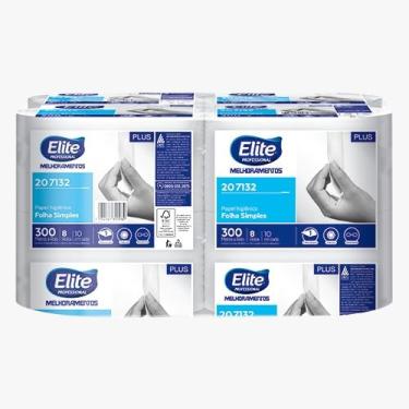 Imagem de Papel Higienico Rolo Plus Folha Simples Elite 8x300m