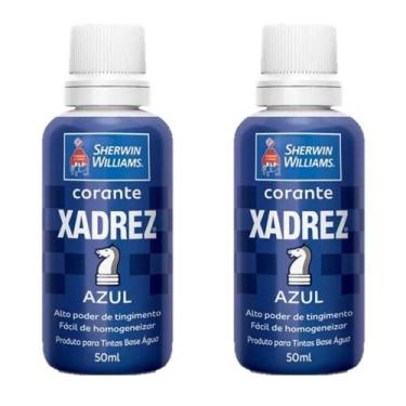 Imagem de Kit 2 Corante Líquido Xadrez Sherwin Williams Tintas Bisnaga Pigmento 