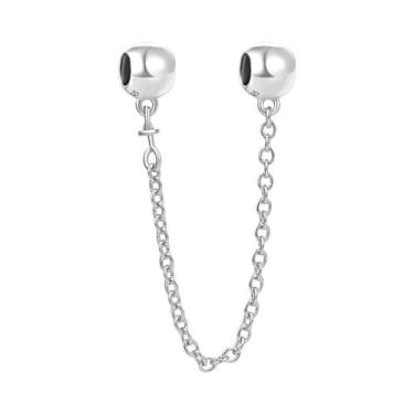 Imagem de Corrente de Prata 925 com Pingente Trevo - Para Pulseiras Pandora, B88