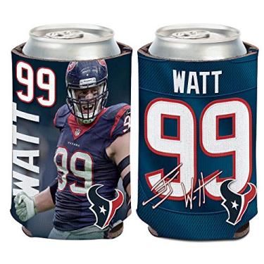 Imagem de WinCraft NFL Houston Texans J.J. Watt Can Cooler, cor do time, tamanho único